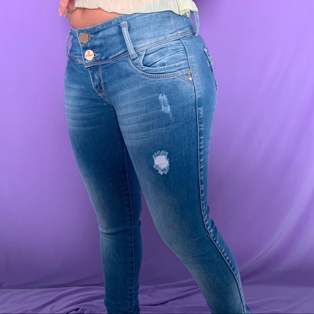 vintage Colombian jeans
